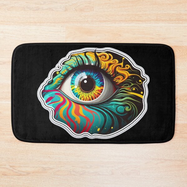 Item preview, Evil Psychedelic Eye designed and sold by The-Fox-Hole.