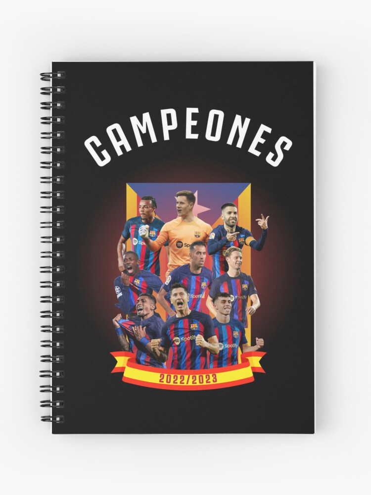 Camiseta Barcelona Campeon de Liga 2023 Journal