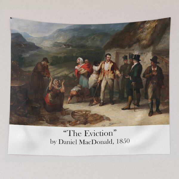 Item preview, "The Eviction" painting designed and sold by ProfessorPoodle.