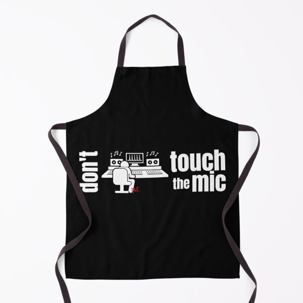 Item preview, Make an Audio Engineer Happy, Don't touch the mic III (dark) / RoYuMi designed and sold by royumi.