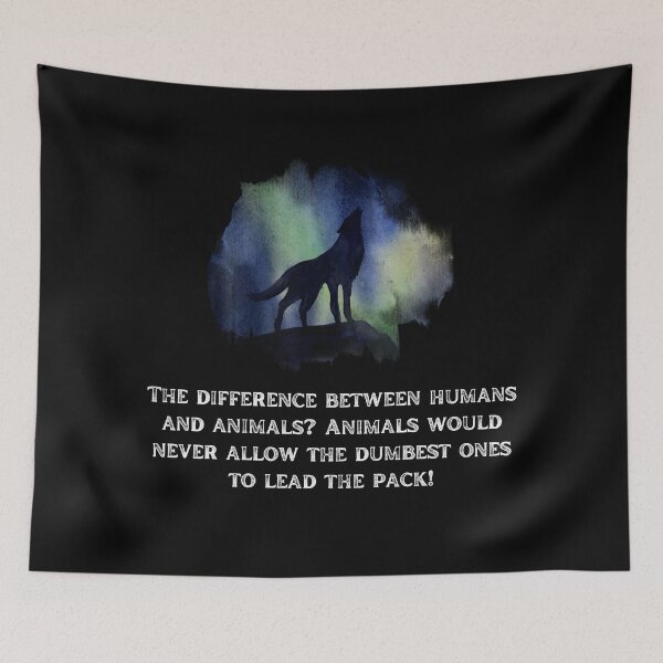 Item preview, Humans v Animals, Leaders, Politics, Government, Politically Correct designed and sold by Rogue-Studio.
