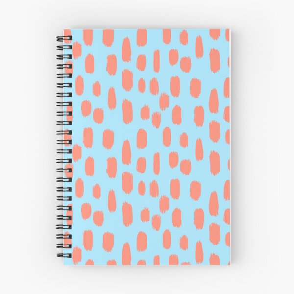 Item preview, Light Blue and Coral, Brush Stroke, Pattern, Abstract  designed and sold by OneThreeSix.