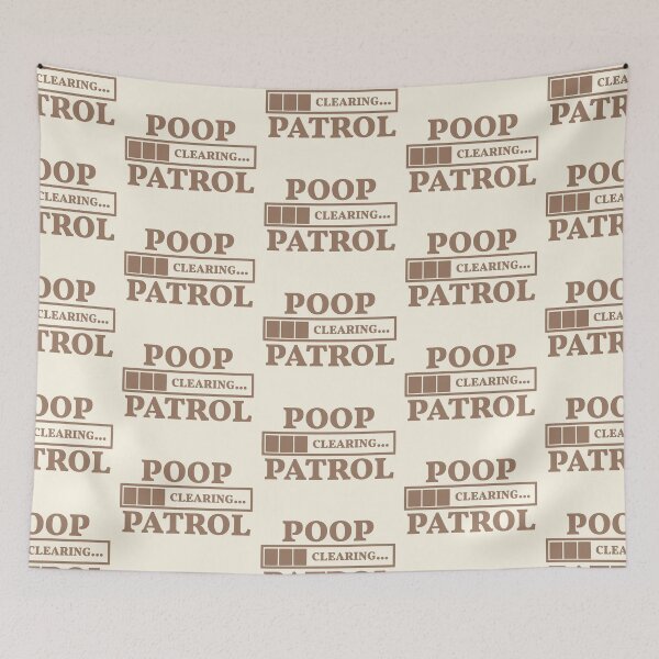 Item preview, I Pooped Today, Funny Poop - Poop Patrol Clearing Status Bar designed and sold by kcaandwu.