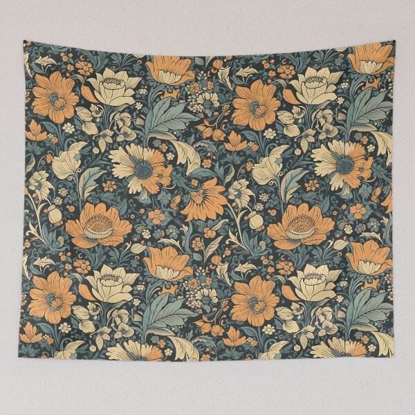 Item preview, Vintage style floral pattern designed and sold by IJStanding.