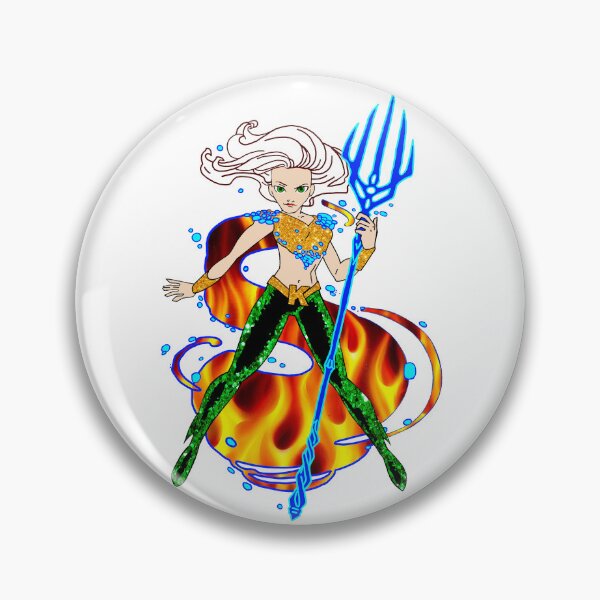 Item preview, Aquamarine Witch; designed and sold by StickerApe.