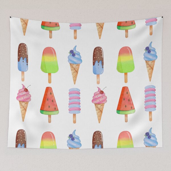Item preview, Six retro ice creams designed and sold by Thirdsun.
