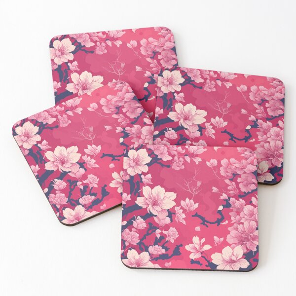 Item preview, Japanese Cherry Blossom Pattern designed and sold by RockBeeDesigns.