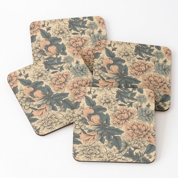 Item preview, Vintage style floral pattern designed and sold by IJStanding.