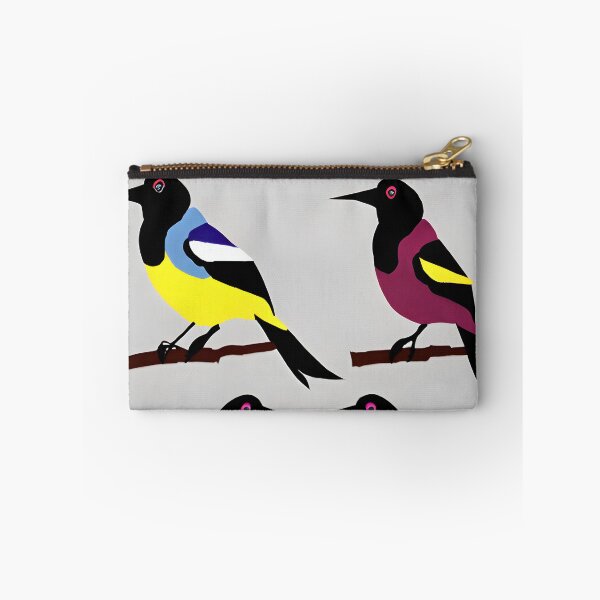Item preview, multi coloured magpies designed and sold by David-Howells.