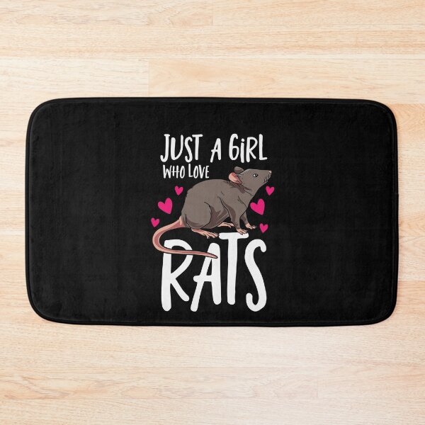 Artikelvorschau, Just A Girl Who Loves Rats Ratte Nagetier entworfen und verkauft von Pubi.