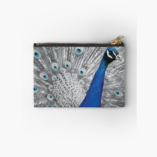 Item preview, Blue Peacock Photograph designed and sold by expressitdecal.