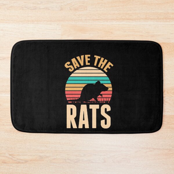 Artikelvorschau, Save The Rats Retro Ratte Nagetier Haustier Ratten entworfen und verkauft von Pubi.