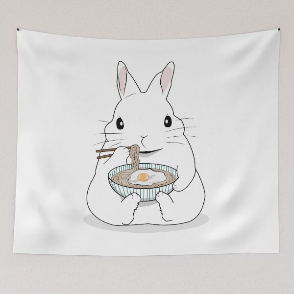 Item preview, conejo come fideos designed and sold by Artgaus1.