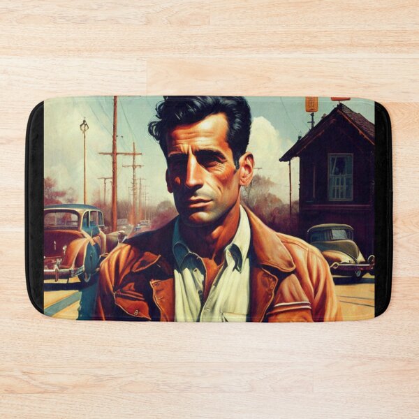 Item preview, An American Dust Bowl Hobo in the 1930s Thirties like Kerouac designed and sold by KALEIDOSCOPE UK.