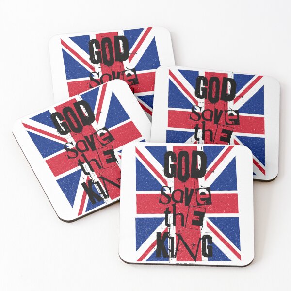 Item preview, God Save The King Charles British Royal Monarch Punk Design designed and sold by PY Tees.