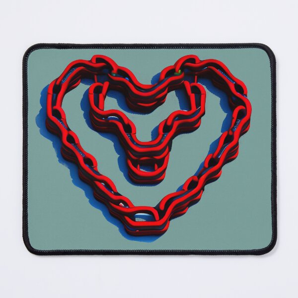 Item preview, Bike chain Heart  designed and sold by Digiheart.