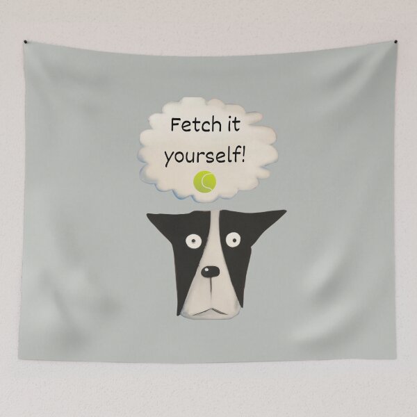 Item preview, Cooper the dog's thoughts - Fetch it yourself! designed and sold by kookycomet.