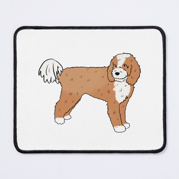 Item preview, Cute cavapoo dog illustration  designed and sold by Yarafantasyart.