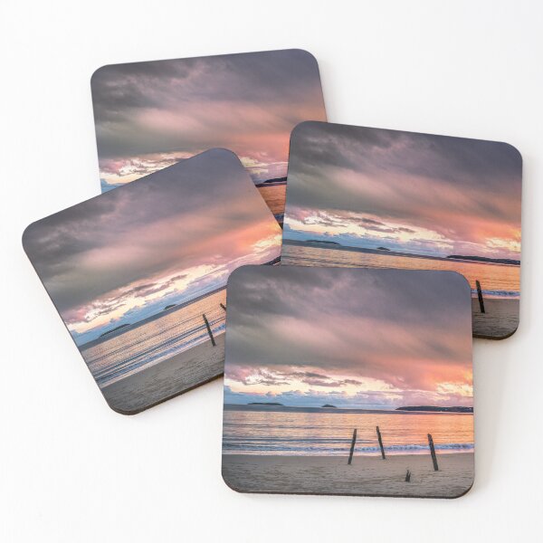 Item preview, Dramatic sunset from Abersoch quarry beach, QBPSS. designed and sold by Turtle  Photography.