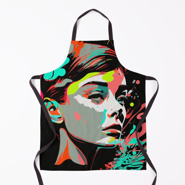 Item preview, Audrey Hepburn Pop Art Painting WPAP Style designed and sold by GabrielleNG.
