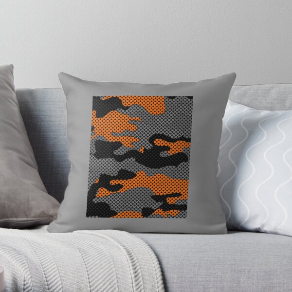 Shark Camo Throw Pillow