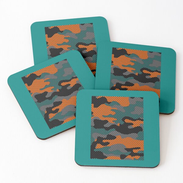 Item preview, Camouflage Dark Black Orange Camo   designed and sold by keocaphe35.