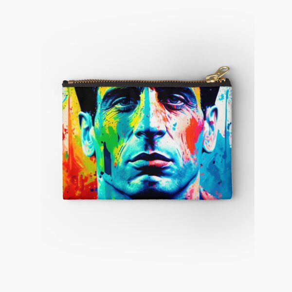 Item preview, Splash Painting of Handsome Man like Jack Kerouac designed and sold by KALEIDOSCOPE UK.