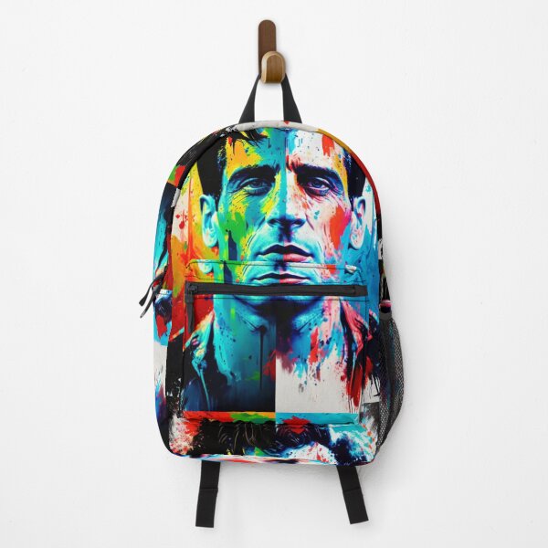 Item preview, Splash Painting of Handsome Man like Jack Kerouac designed and sold by KALEIDOSCOPE UK.