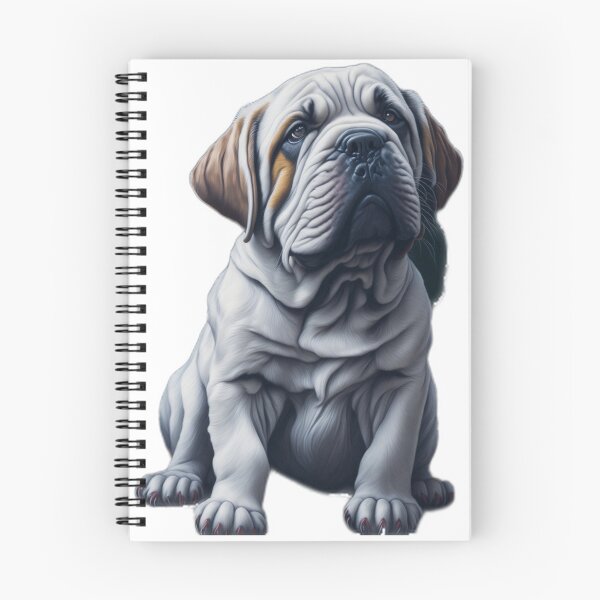 Aperçu de l'œuvre Chiot dogue, créée et vendue par AI-Pets.