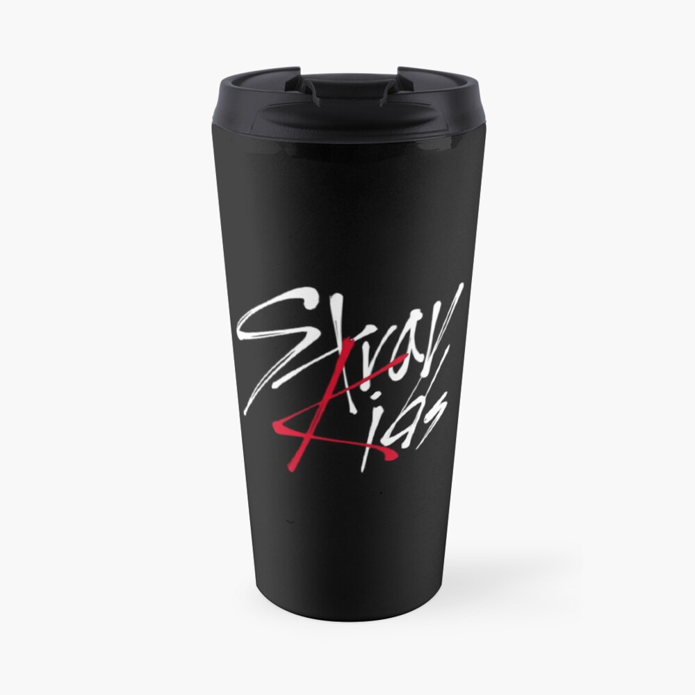 stray kids logo Travel Coffee Mug