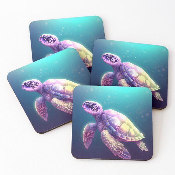 Item preview, Colorful Sea Turtle | Sea Turtle Day designed and sold by StickeryPickery.