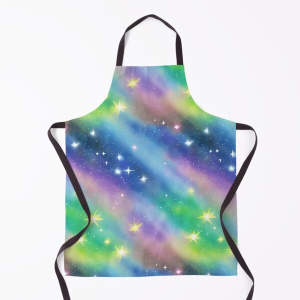 Item preview, Celestial Dreams: A Shimmering Starry Seamless Pattern, Watercolor designed and sold by Girly-Universe.