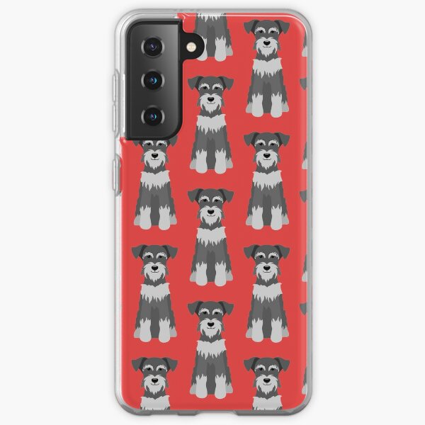 Funny Miniature Schnauzer Dog Gift Nigiri Sushi Schnauzer Phone Case
