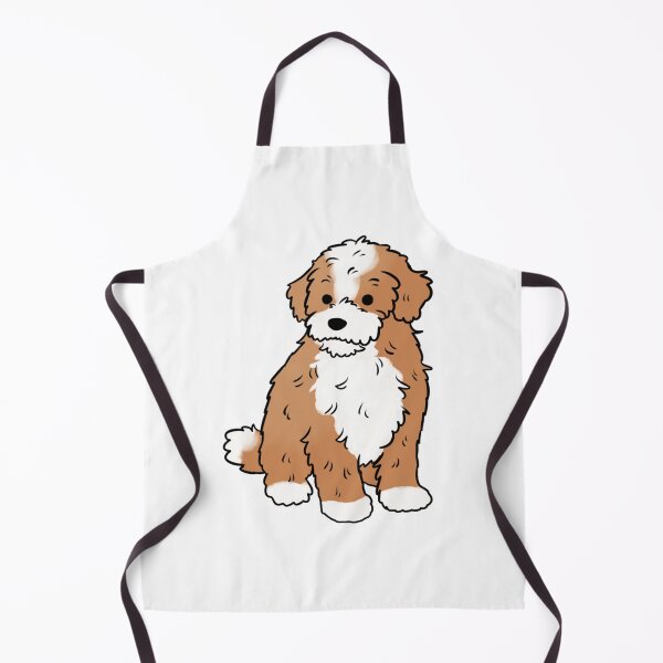 Item preview, Cavapoo cute dog illustration  designed and sold by Yarafantasyart.