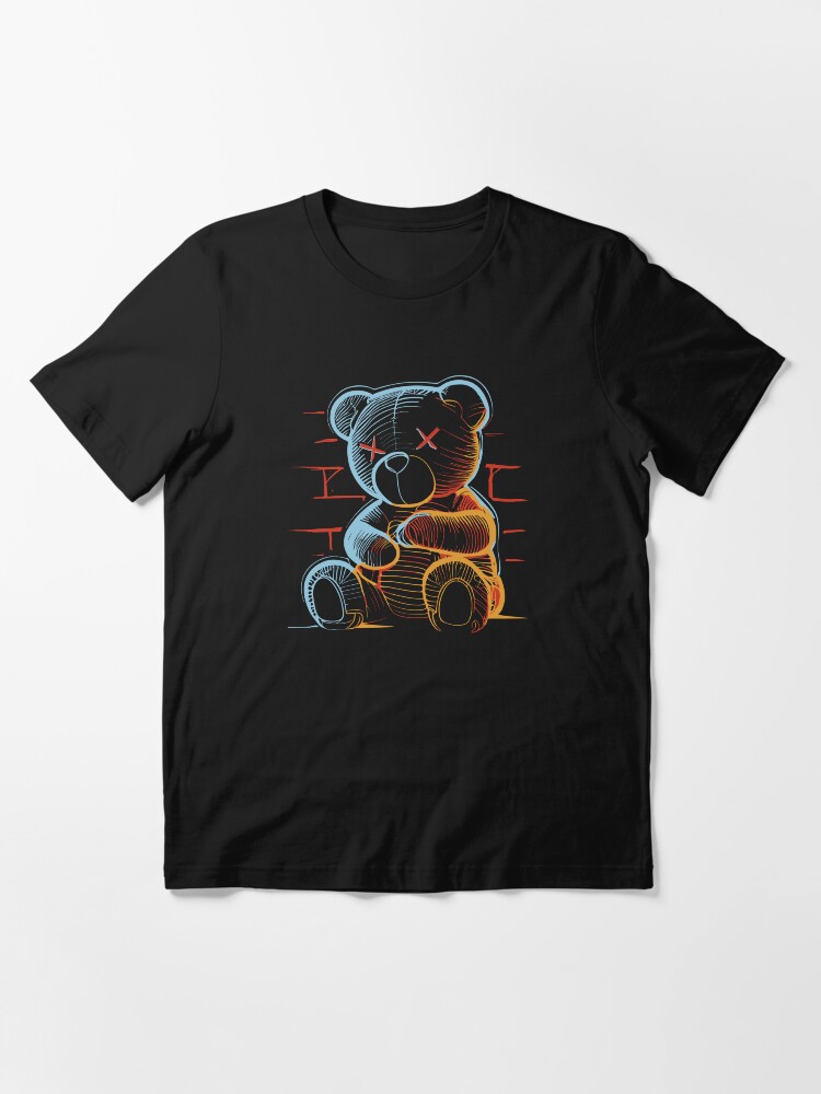 アイドル Bear Tee Neon X Eyed Teddy Bear