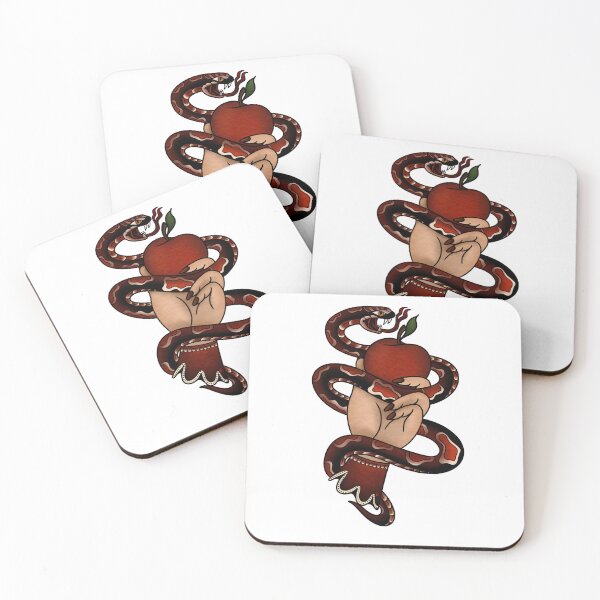 Item preview, Copie de Copie de Copie de bad omens old school tattoo merch designed and sold by prscllart.