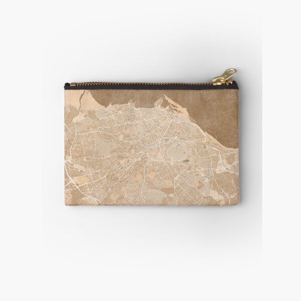 Item preview, Map of Edinburgh (England) in sepia vintage style designed and sold by blursbyai.