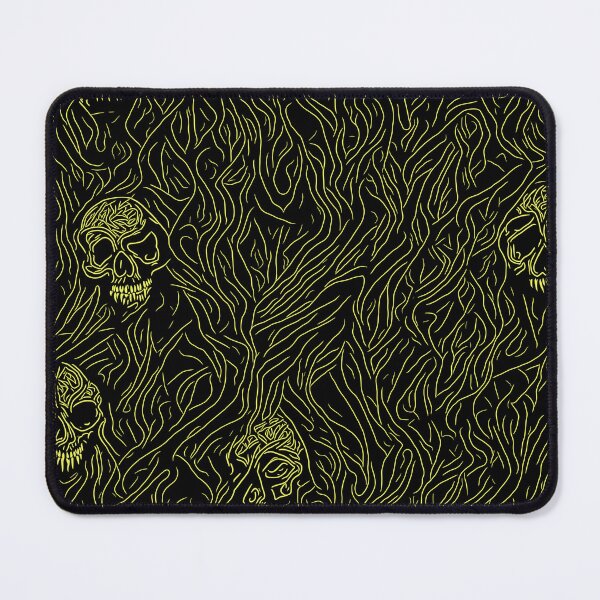 Item preview, skull scrawl pattern designed and sold by weirdove.