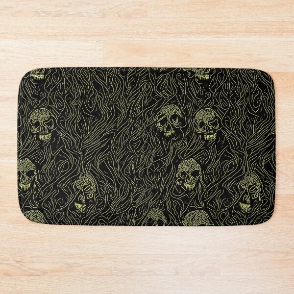 Item preview, skull scrawl pattern designed and sold by weirdove.