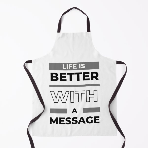 Item preview, Life Is Better With A Message designed and sold by Kwoss.