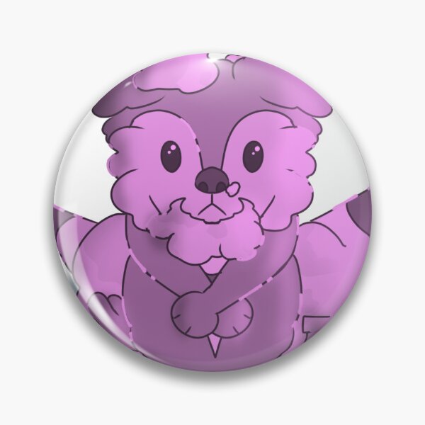 Item preview, Cute pink dog loves to eat cotton candy designed and sold by BeemessageShop.