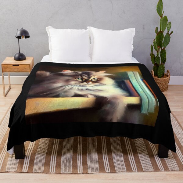 Item preview, British Longhair Cat  designed and sold by CrankyOldDude.