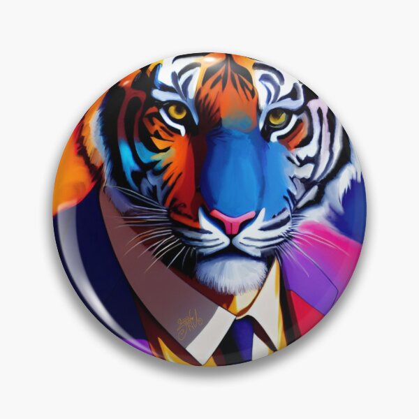 Item preview, Elegant Tiger Pop Art Style designed and sold by SonSonia.