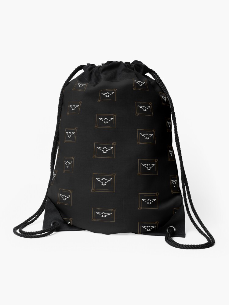 Thumbnail 1 of 3, Drawstring Bag, G-Genix Eagle designed and sold by G-Genix.