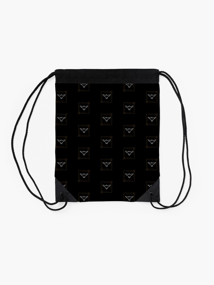 Thumbnail 2 of 3, Drawstring Bag, G-Genix Eagle designed and sold by G-Genix.