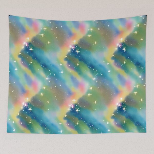 Item preview, Infinite Universe - A Seamless Cosmic Pattern of Sparkling Stars, Watercolor designed and sold by Girly-Universe.