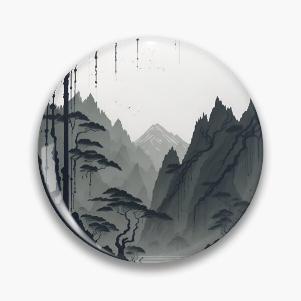 Item preview, A Journey Back in Time: Sepia Ink Wash of Ninh Binh's Traditional Villages| Sepia Scenery designed and sold by RedArtG09.