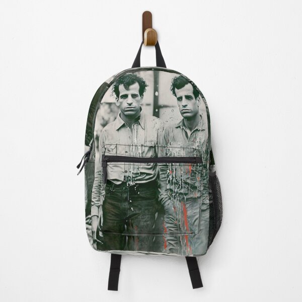 Item preview, Twin Men in Thirties 1930s USA Depression Era America Hobos On the Road designed and sold by KALEIDOSCOPE UK.