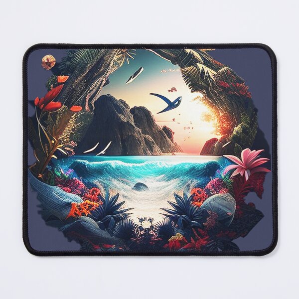 Item preview, A breathtaking natural landscape inspired by artificial intelligence's imagination designed and sold by abderrahmane-C.