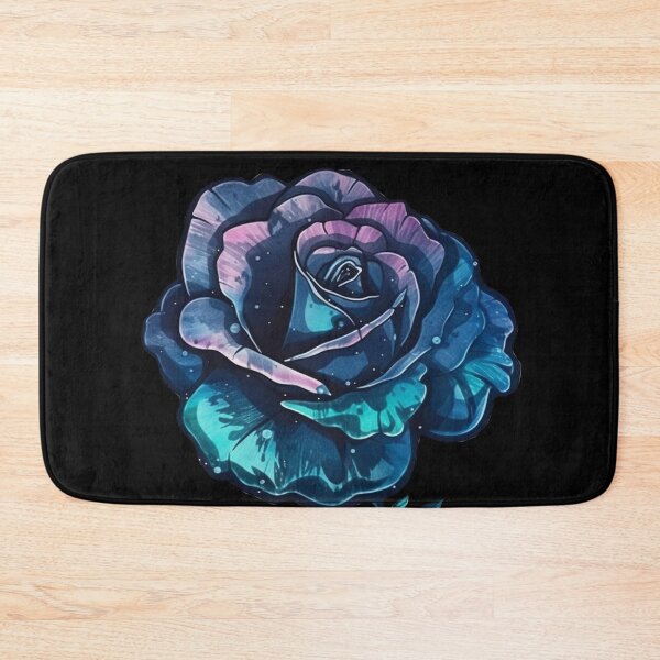 Item preview, Magic blue Rosa. Beautiful colourful blue Rose Flower. Tattoo Rosa, Flowers designed and sold by Anastasiia Yurevych.